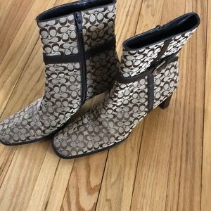 Vintage Coach Booties